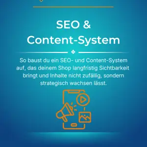 ShopHeld Workbook 07 – SEO & Content-System